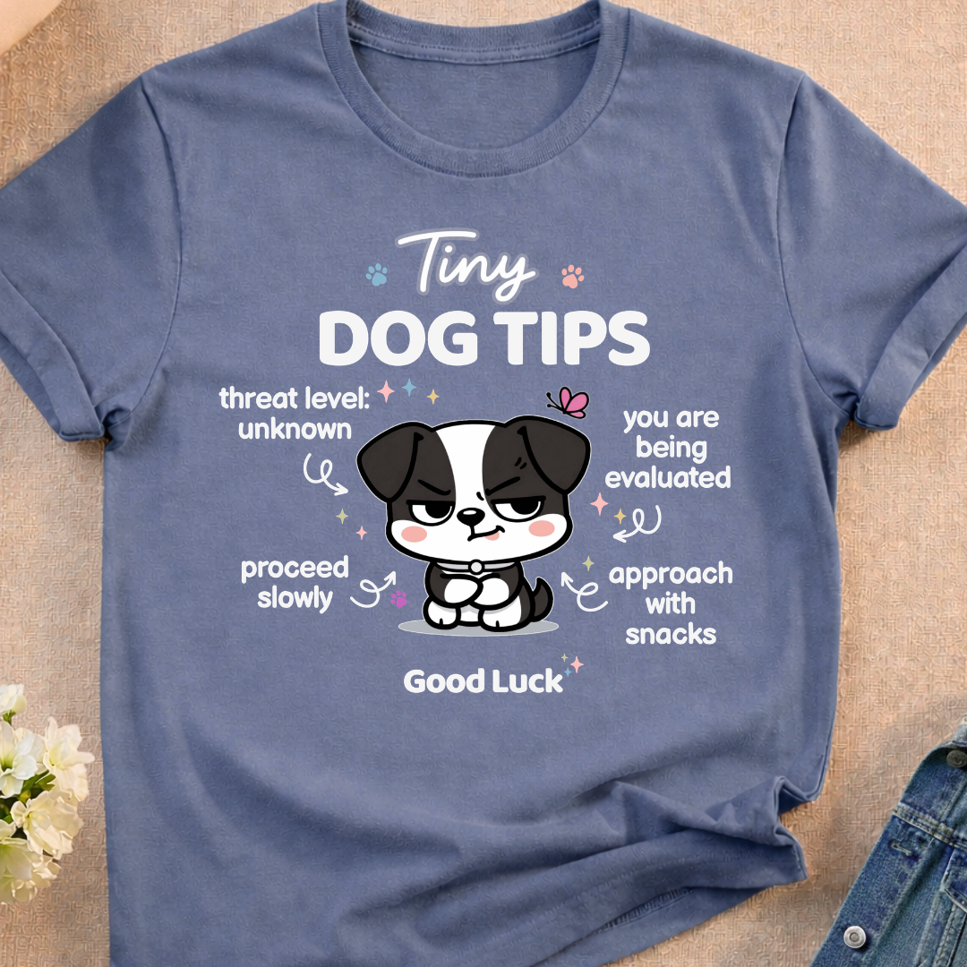 Tiny Dog Tips T-Shirt