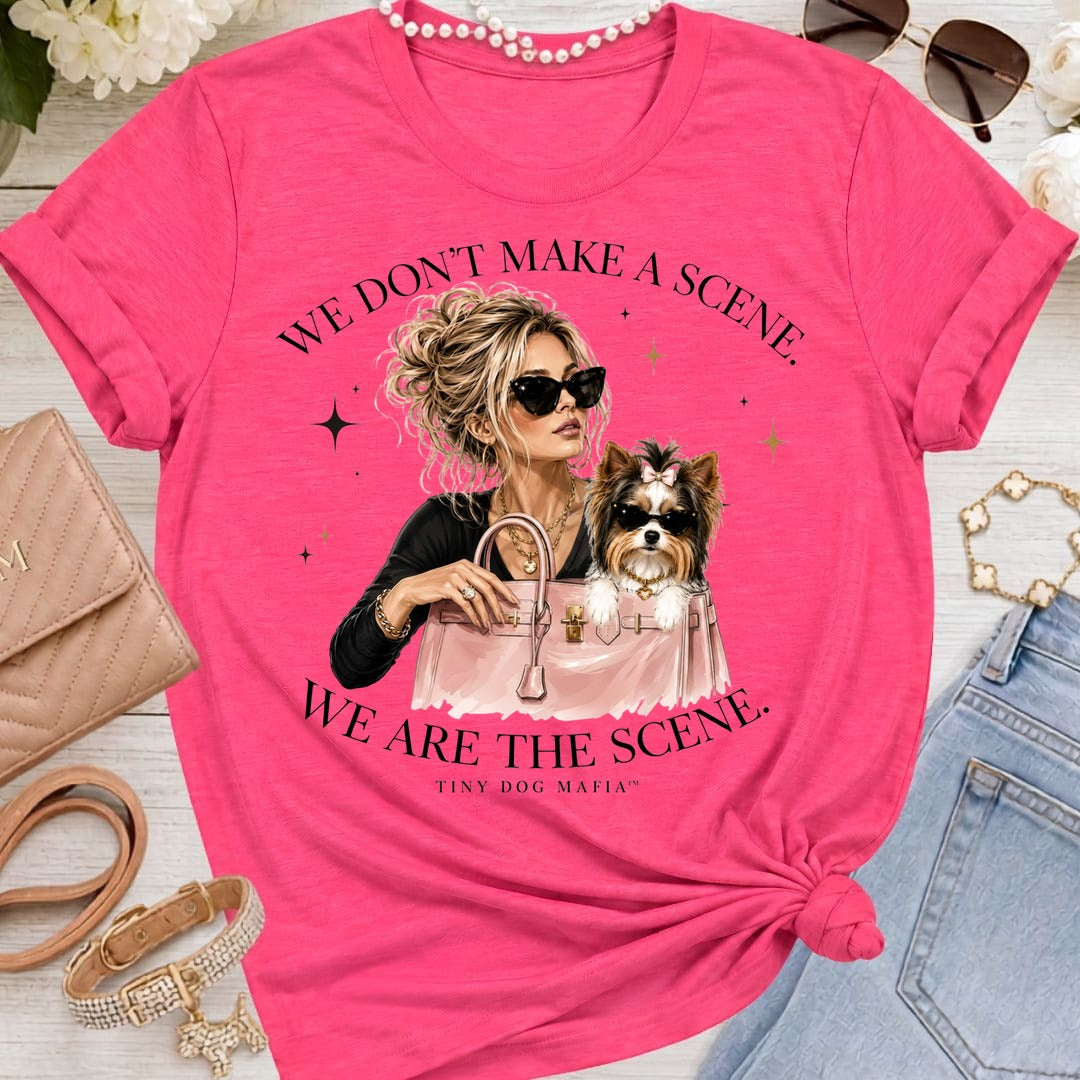 Biewer Terrier Bow | We Are The Scene | T-Shirt Bella 3001
