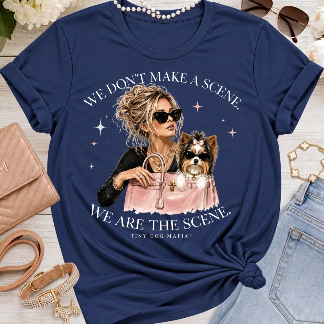 Biewer Terrier Bow | We Are The Scene | T-Shirt Bella 3001