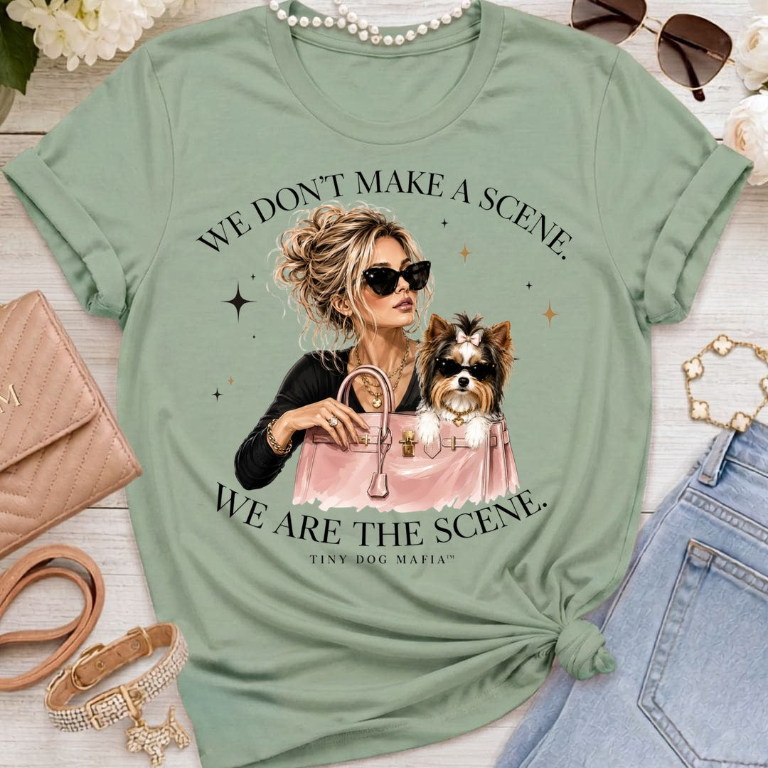 Biewer Terrier Bow | We Are The Scene | T-Shirt Bella 3001