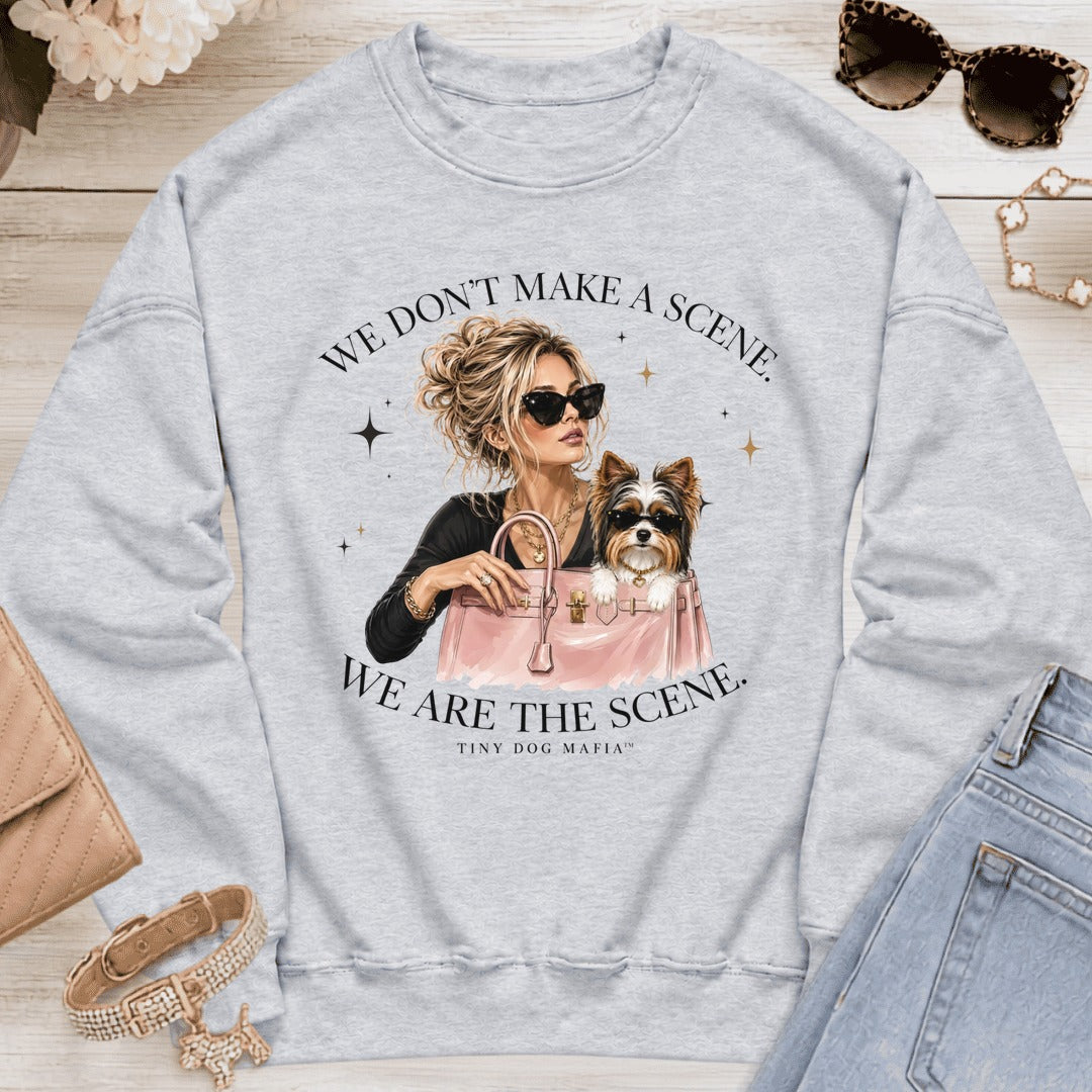Biewer Terrier - We Are The Scene | Sweatshirt - Ash