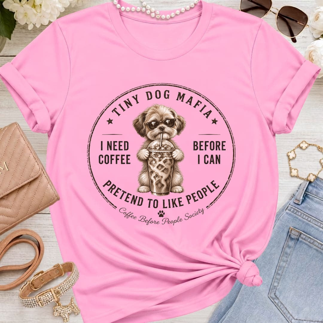 Broodle Griffin - Coffee + Pretend - Heather Bubble Gum
