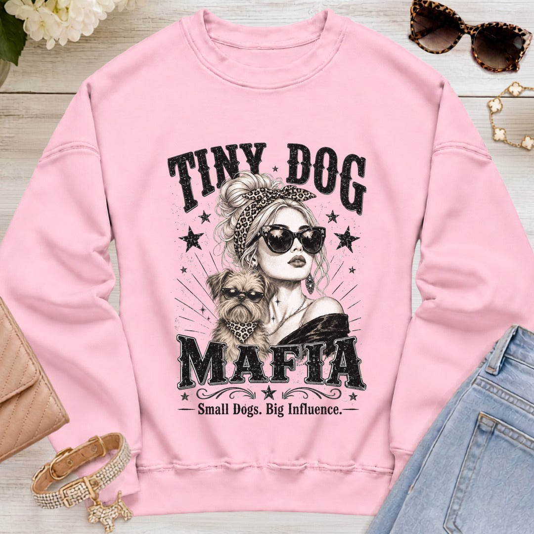 Brussels Griffon (2) - Signature | Blondie Sweatshirt - Light Pink