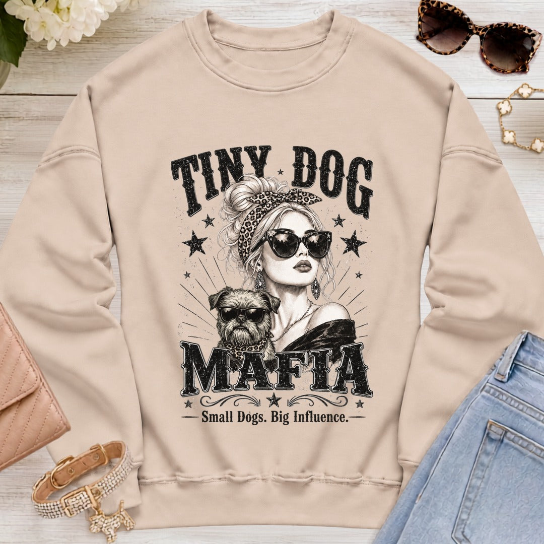 Brussels Griffon (3) - Signature | Blondie Sweatshirt - Sand