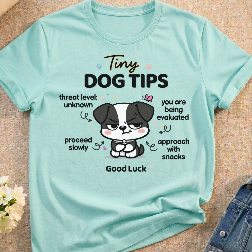Tiny Dog Tips T-Shirt