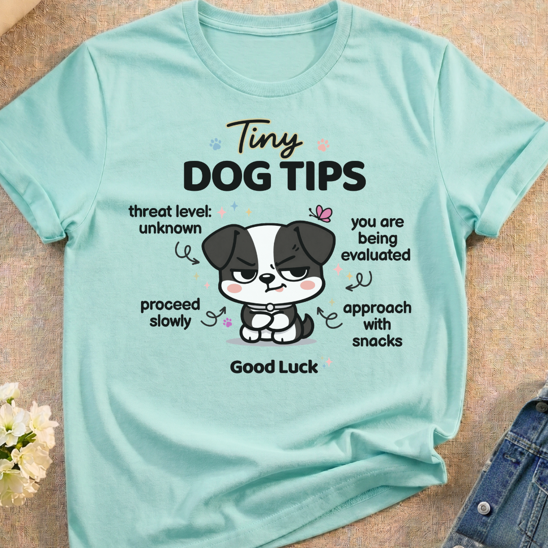 Tiny Dog Tips T-Shirt