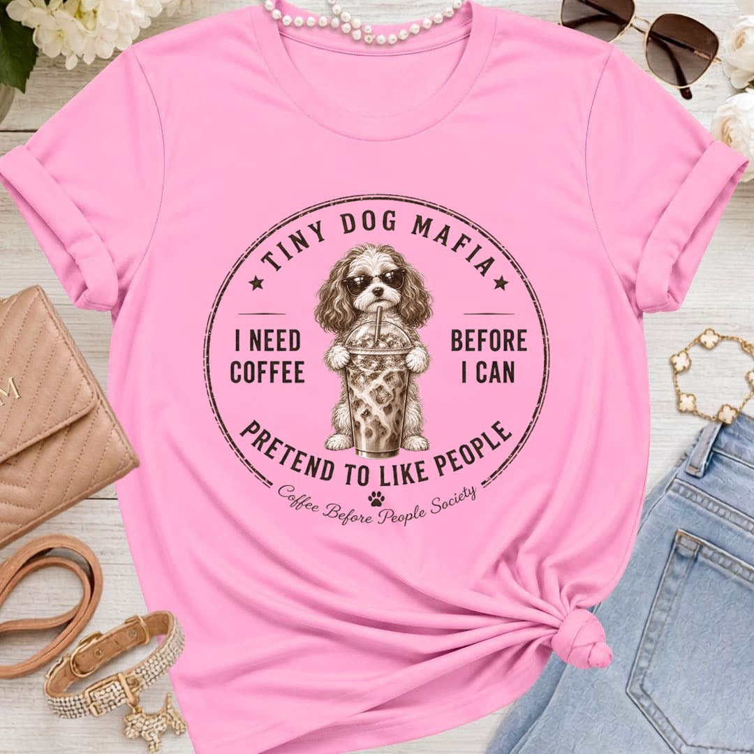 Cavachon - Coffee + Pretend - Heather Bubble Gum