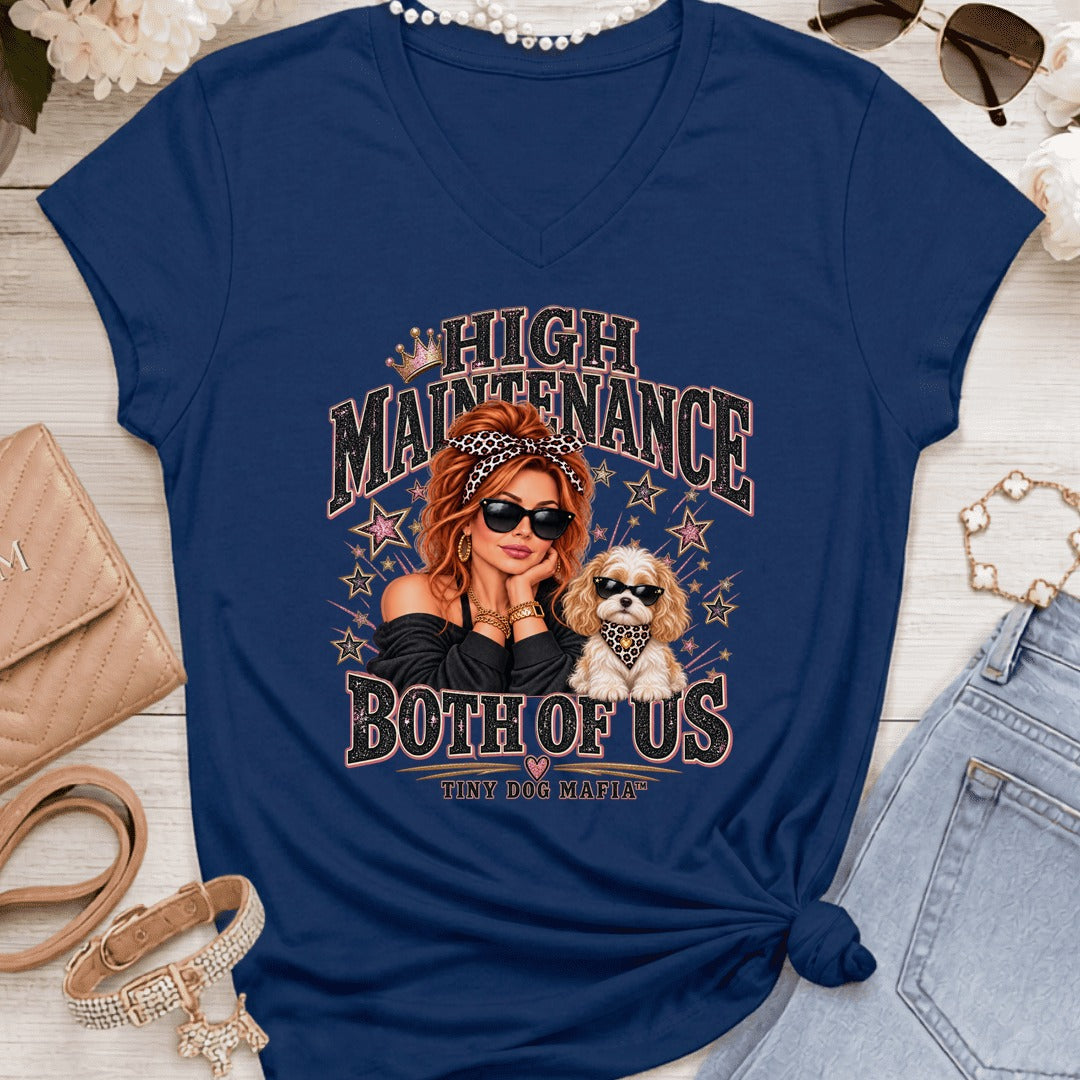 Chavachon - High Maintenance Both of Us - RedHead - Navy