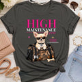 Chihuahua Light | High Maintenance Camo T-Shirt - Black