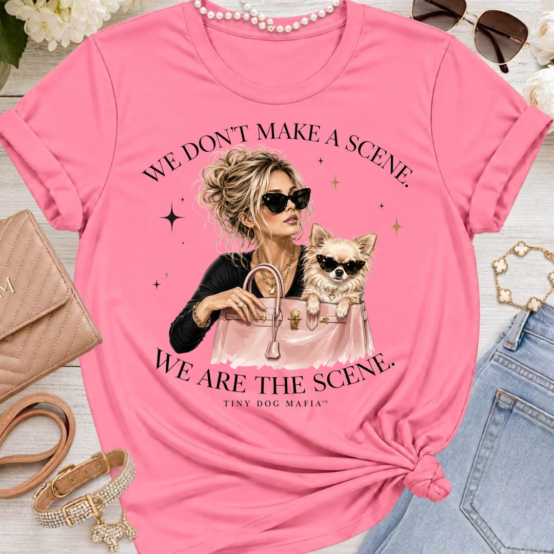 Chihuahua Long Light | We Are The Scene | T-Shirt Bella 3001