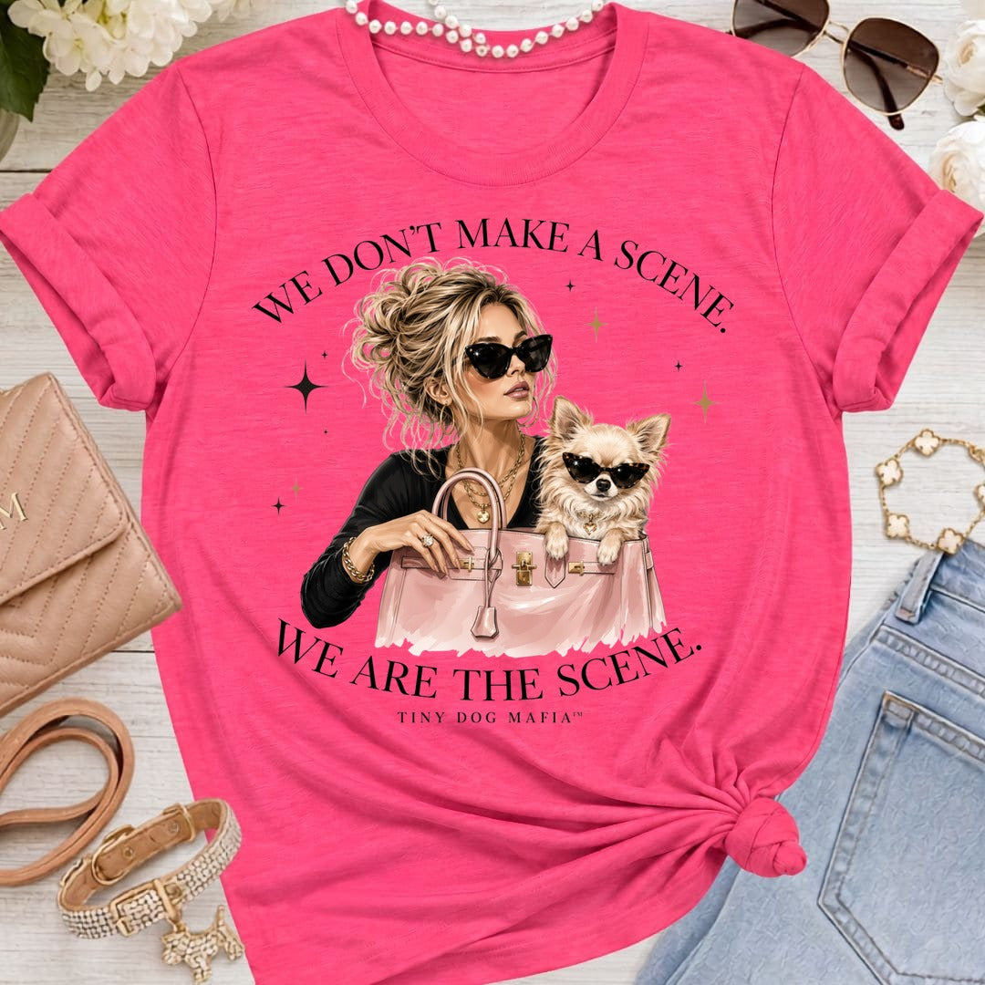 Chihuahua Long Light | We Are The Scene | T-Shirt Bella 3001