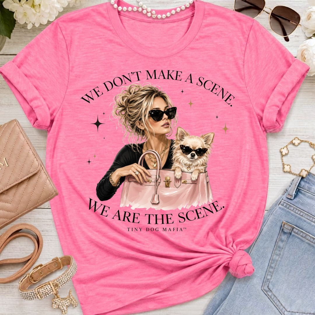 Chihuahua Long Light | We Are The Scene | T-Shirt Bella 3001