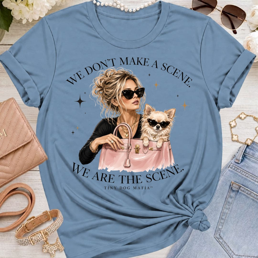 Chihuahua Long Light | We Are The Scene | T-Shirt Bella 3001