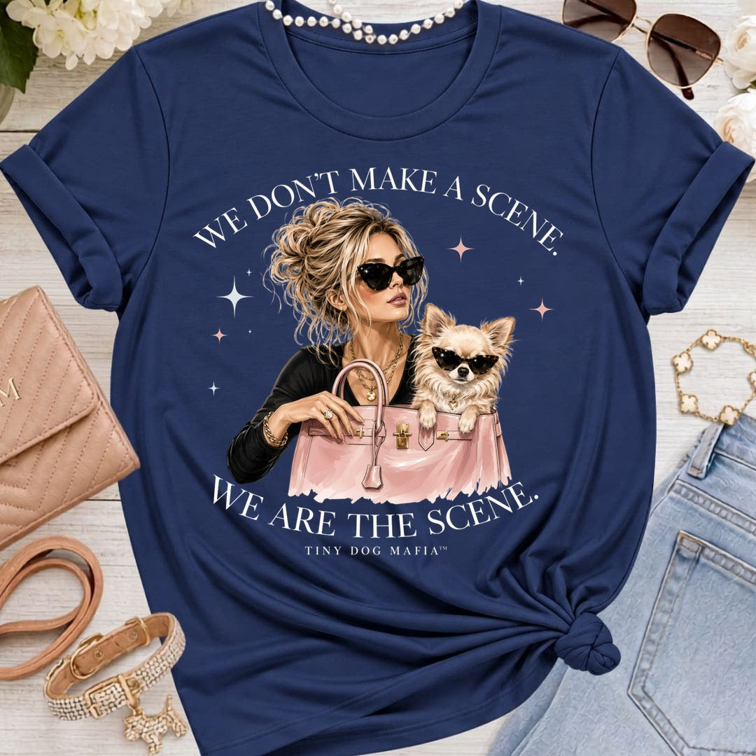 Chihuahua Long Light | We Are The Scene | T-Shirt Bella 3001