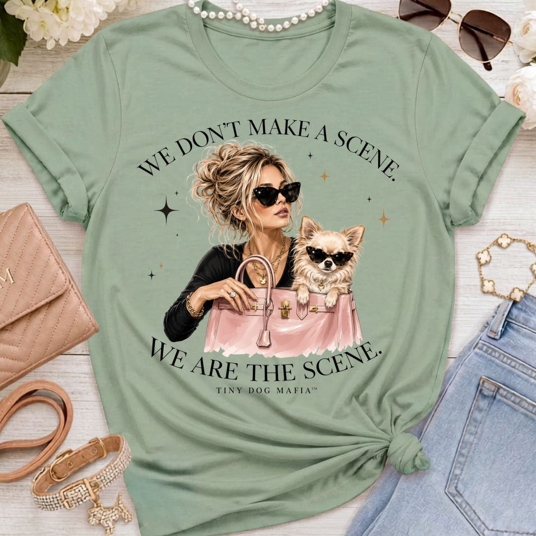Chihuahua Long Light | We Are The Scene | T-Shirt Bella 3001