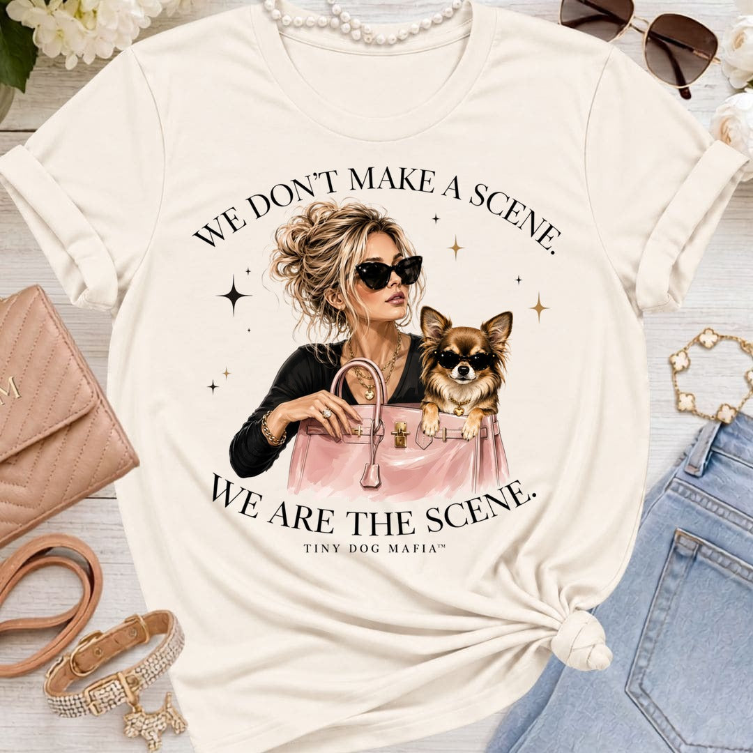 Chihuahua Sable | We Are The Scene | T-Shirt Bella 3001