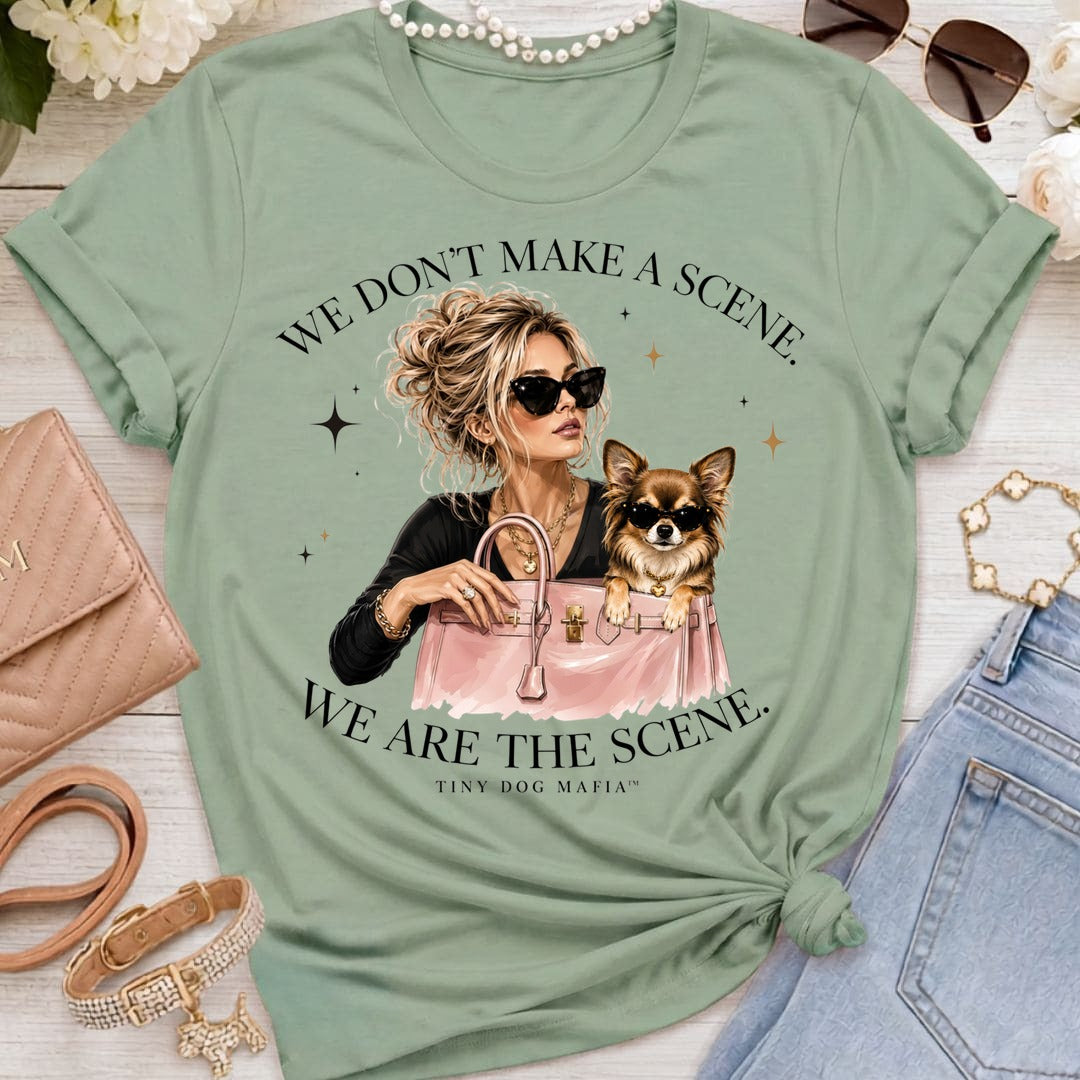 Chihuahua Sable | We Are The Scene | T-Shirt Bella 3001