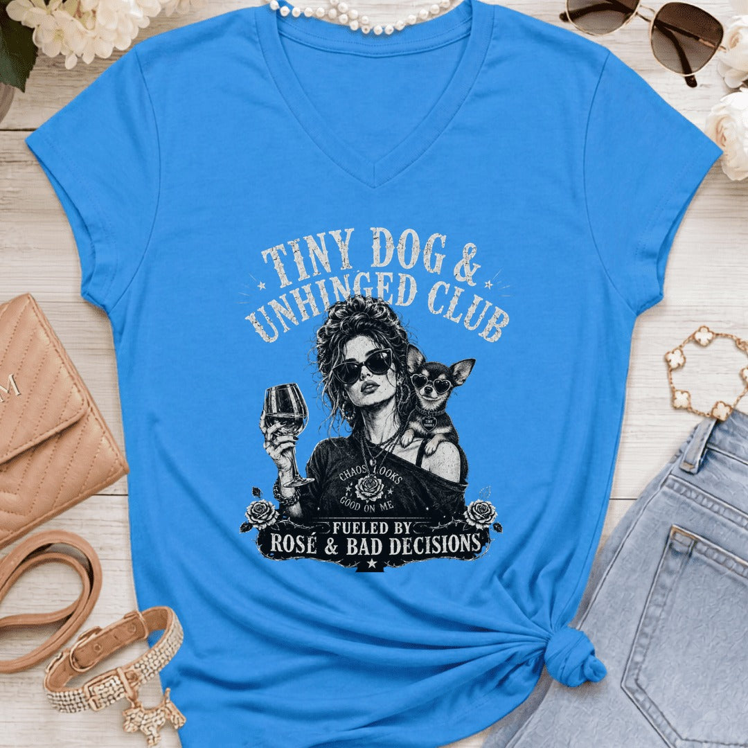 Chihuahua Dark - Tiny Dog Unhinged - Sapphire