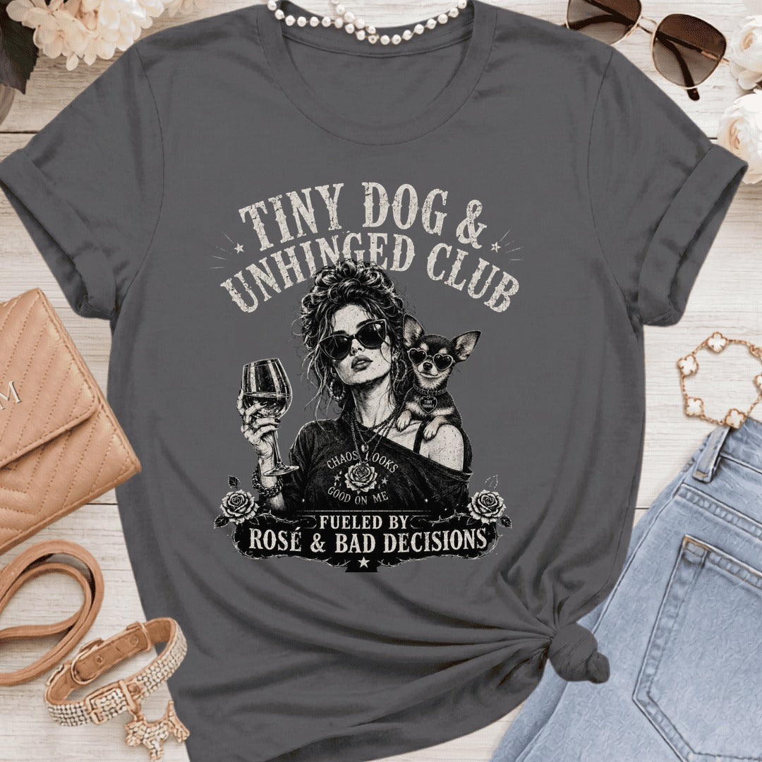 Chihuahua Dark - Unhinged Club - Graphite Heather