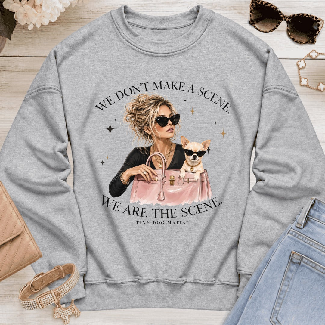 Chihuahua Light - We Are The Scene | Sweatshirt - Sport Grey