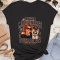 Chihuahua Light Long Hair (Bow) - High Maintenance Both of Us - RedHead - Black