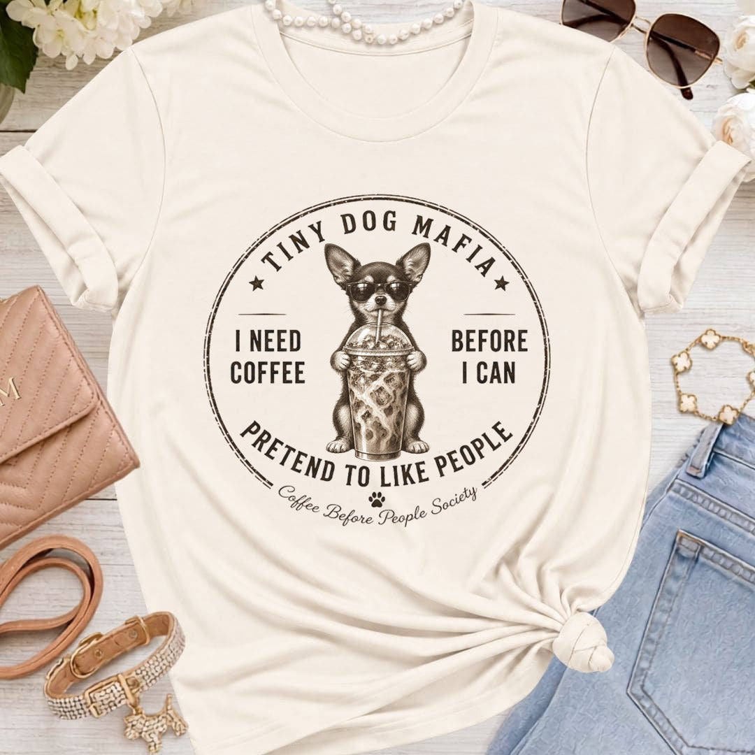 Chihuahua dark - Coffee + Pretend - Natural