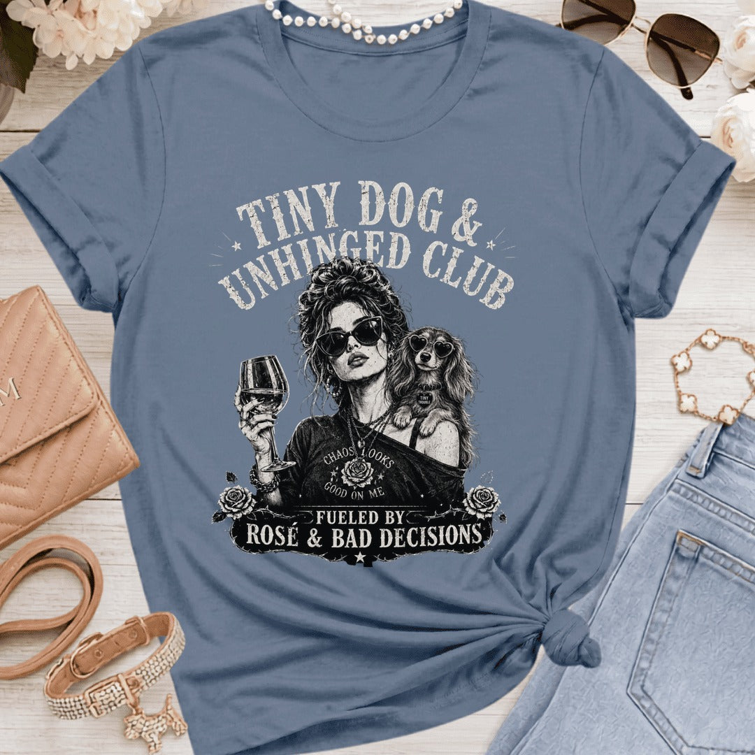 Dachshund - Long-Hair - Unhinged Club - Heather Indigo