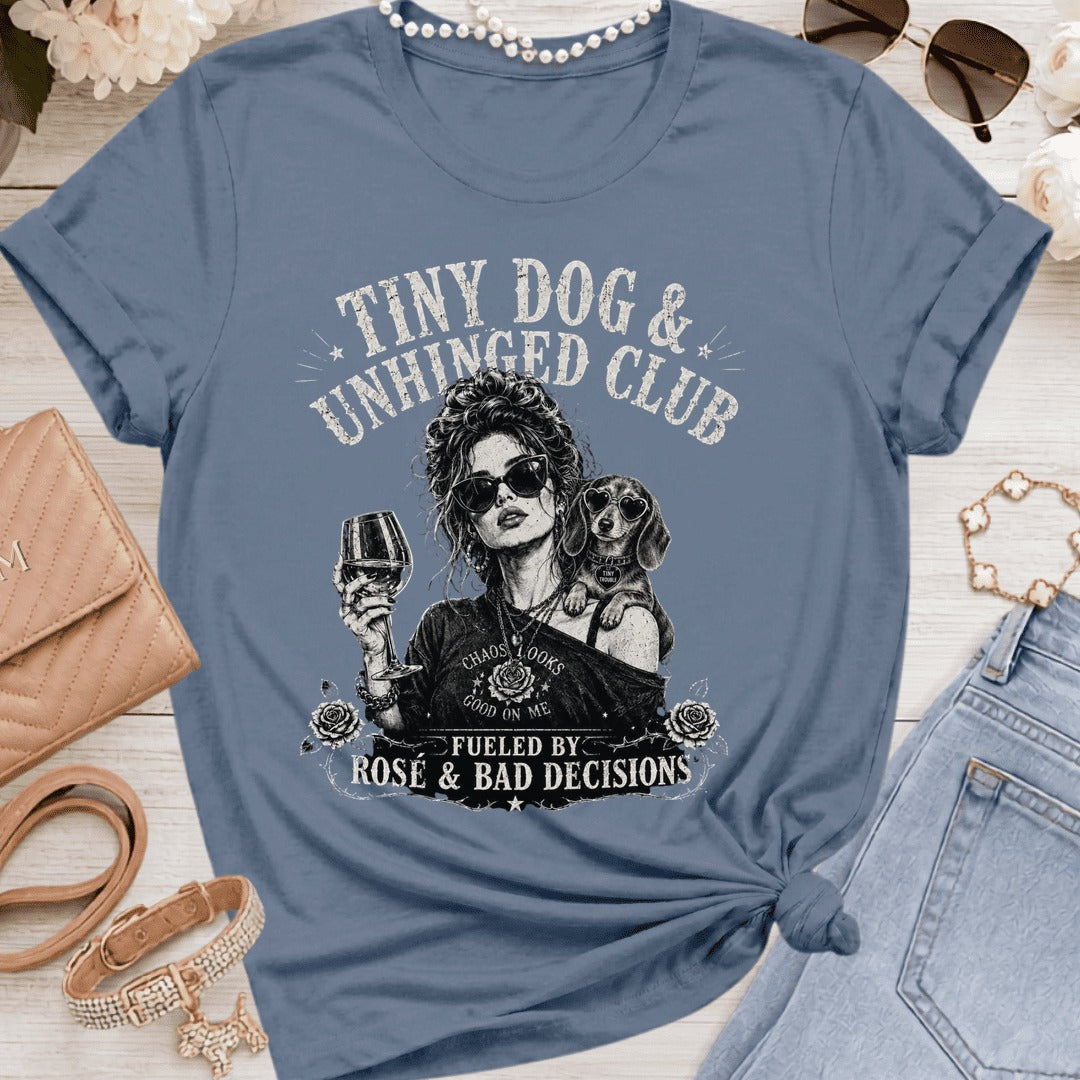 Dachshund - Short-Hair - Unhinged Club - Heather Indigo