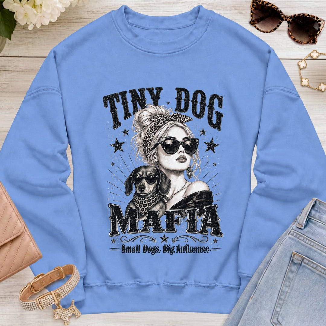 Dachshund - Signature | Blondie Sweatshirt - Carolina Blue
