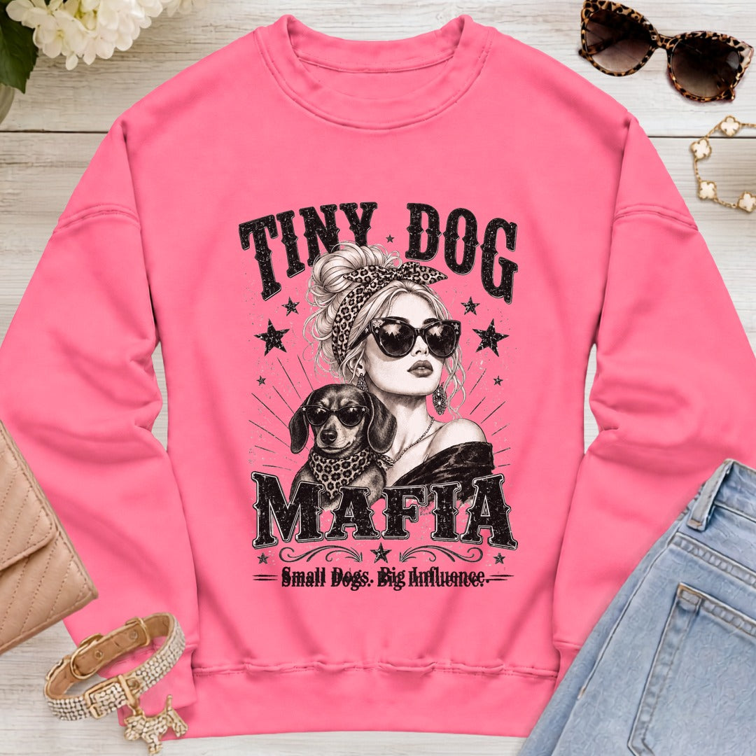 Dachshund - Signature | Blondie Sweatshirt - Safety Pink