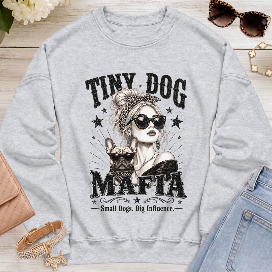 French Bulldog v2 - Signature | Blondie Sweatshirt - Ash