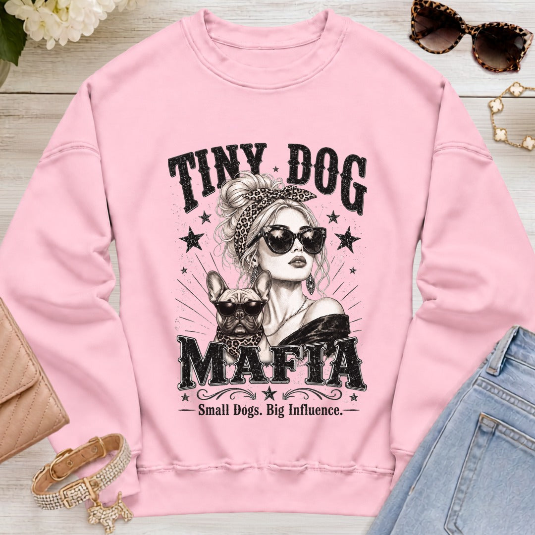 French Bulldog v2 - Signature | Blondie Sweatshirt - Light Pink