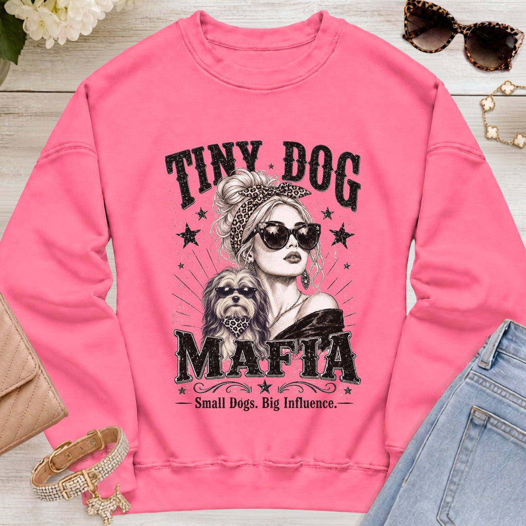 Havanese v1 - Signature | Blondie Sweatshirt - Safety Pink