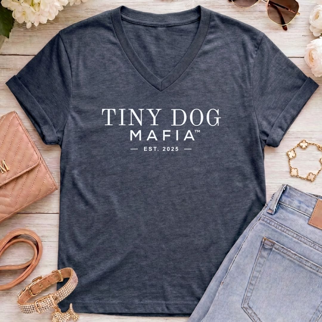Founding Family v2 | Tiny Dog Mafia V-Neck