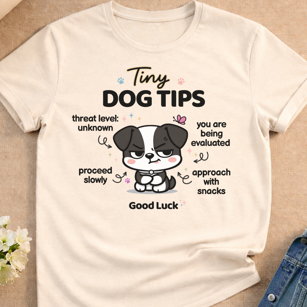 Tiny Dog Tips T-Shirt