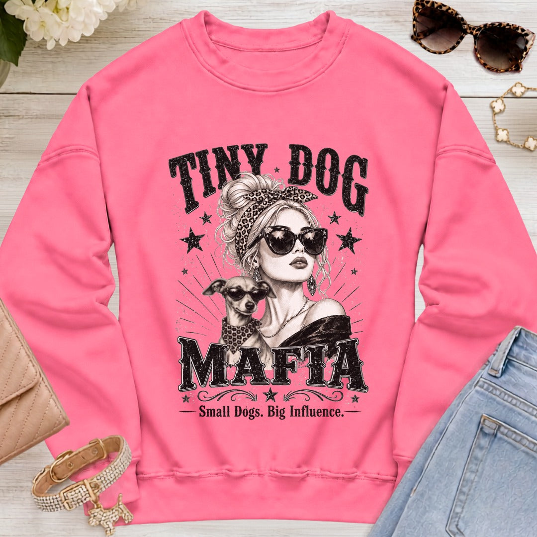 Italian Greyhound - Signature | Blondie Sweatshirt - Safety Pink