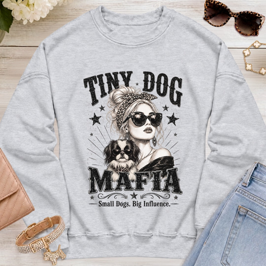 Japanese Chin - Signature | Blondie Sweatshirt - Ash