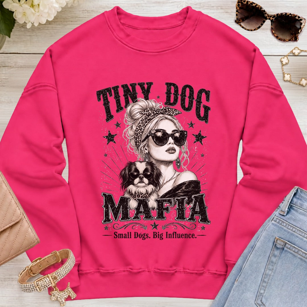 Japanese Chin - Signature | Blondie Sweatshirt - Heliconia
