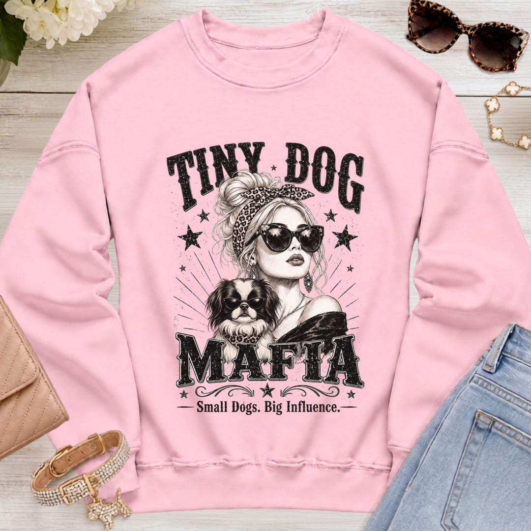 Japanese Chin - Signature | Blondie Sweatshirt - Light Pink