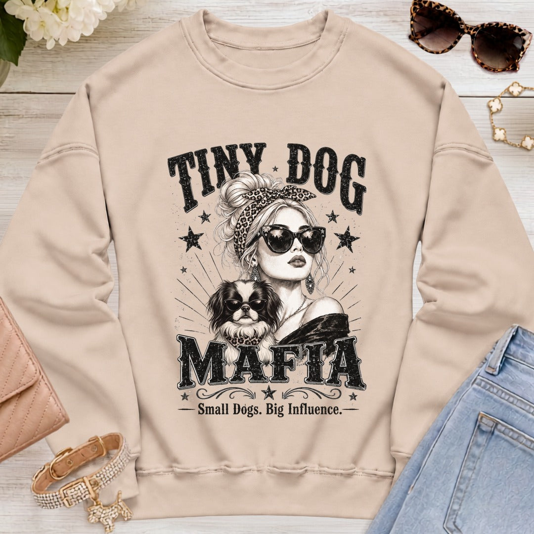 Japanese Chin - Signature | Blondie Sweatshirt - Sand