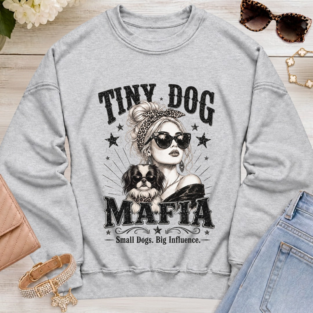Japanese Chin - Signature | Blondie Sweatshirt - Sport Grey
