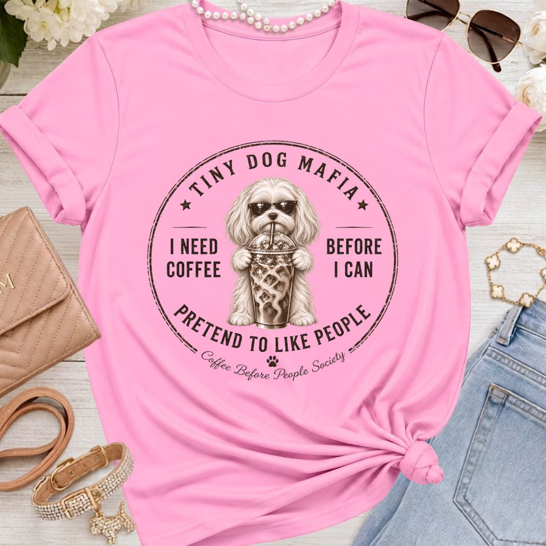 Maltese - Coffee + Pretend - Heather Bubble Gum
