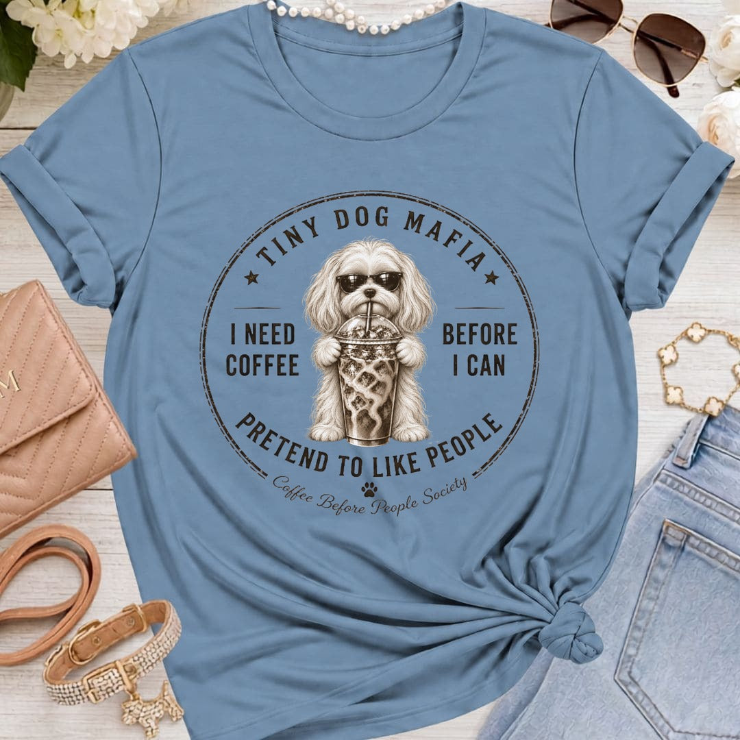 Maltese - Coffee + Pretend - Lavender Blue