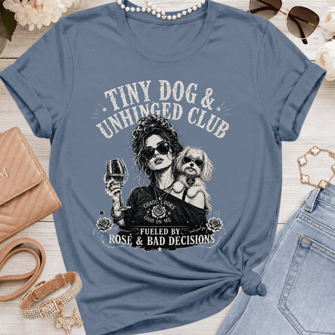 Maltese Mid Ears - Unhinged Club - Heather Indigo