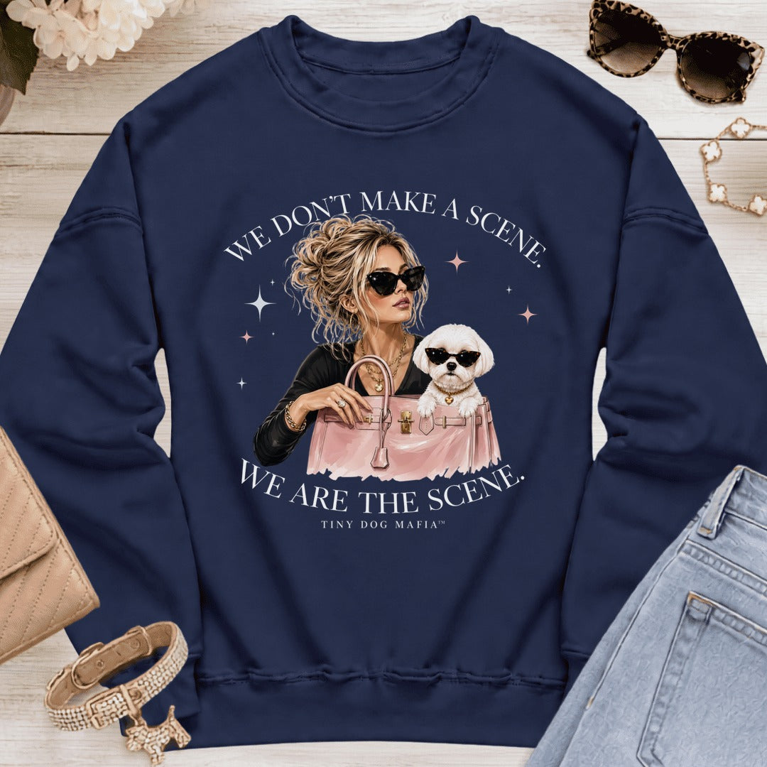 Maltese v1 - We Are The Scene | Sweatshirt - Navy