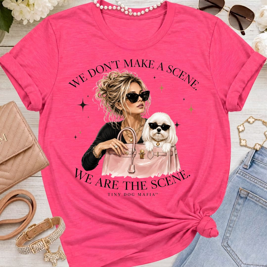 Maltese Fluffy | We Are The Scene | T-Shirt Bella 3001