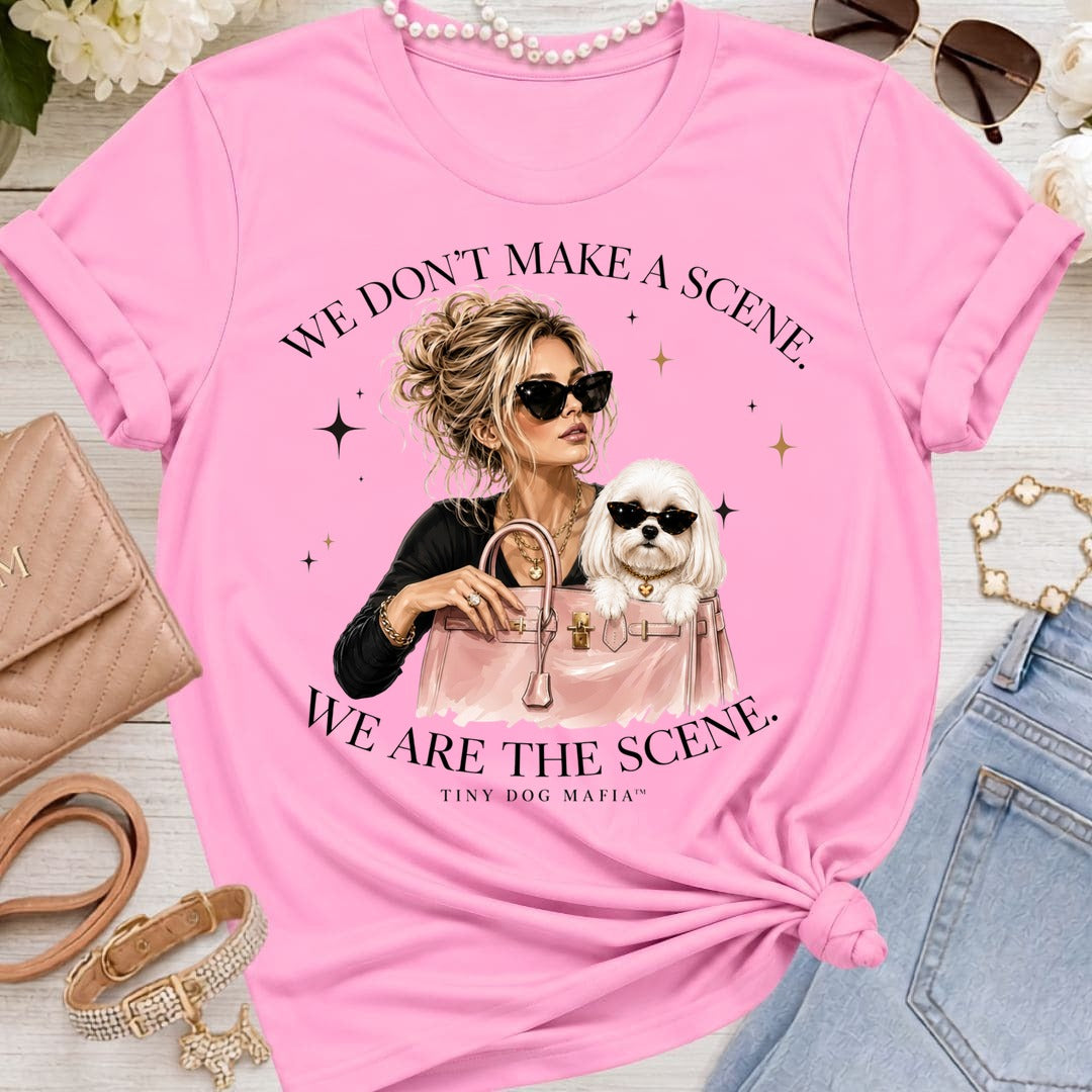 Maltese Fluffy | We Are The Scene | T-Shirt Bella 3001