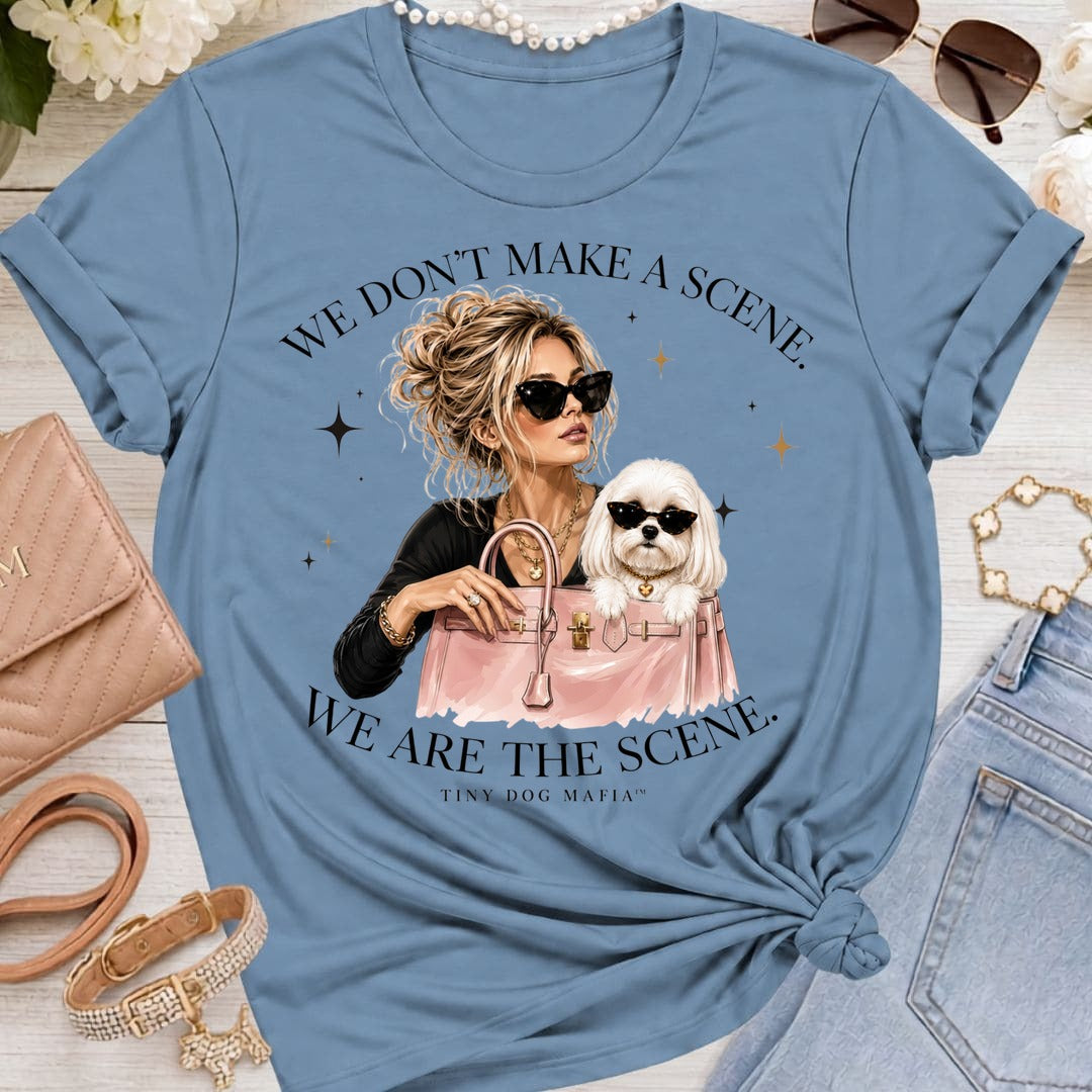 Maltese Fluffy | We Are The Scene | T-Shirt Bella 3001