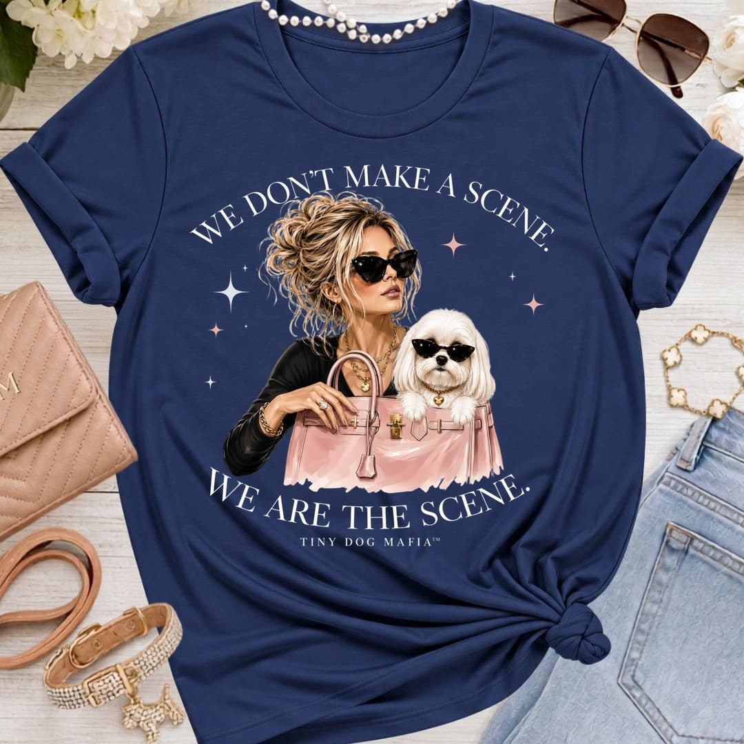Maltese Fluffy | We Are The Scene | T-Shirt Bella 3001