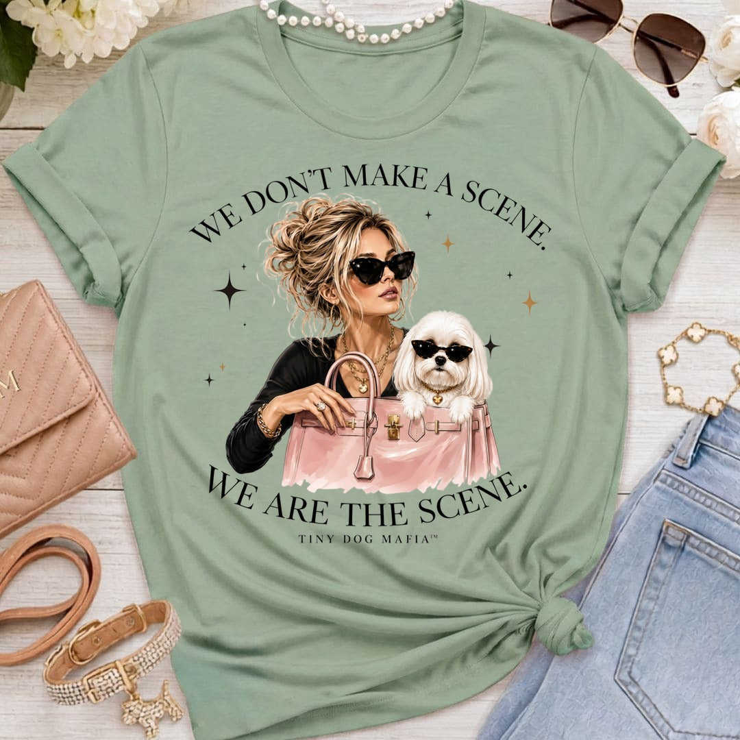 Maltese Fluffy | We Are The Scene | T-Shirt Bella 3001